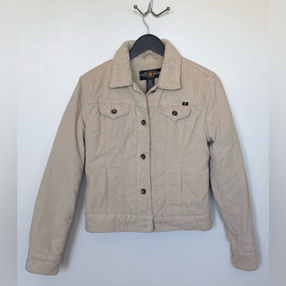 Lucky Jeans - Women's - Cotton Corduroy Jacket - Small Petite - Picture 4 of 5